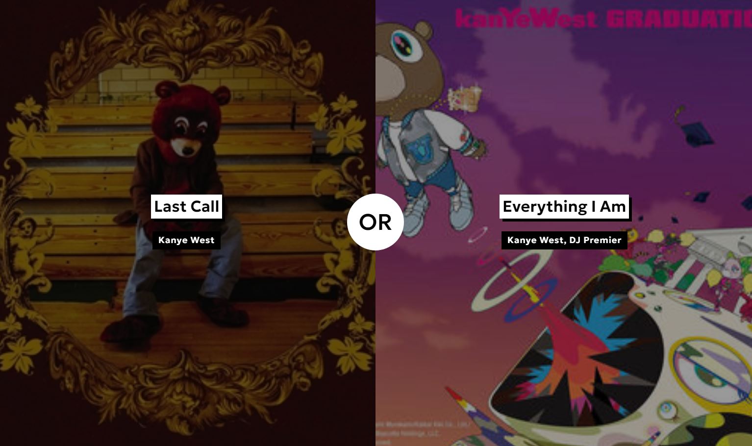 Spotify Game: Kanye West Edition | Higher Or Lower